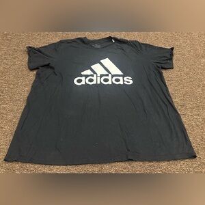 EUC! Adidas Black Amplifier Tee Men's Black T-Shirt XXL 2XL SS